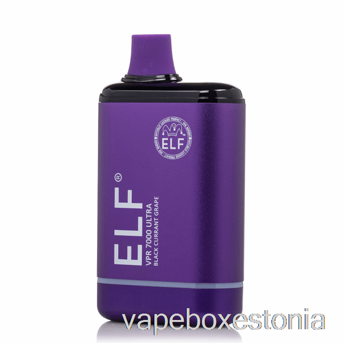 Vape Box Estonia Elf Vpr 7000 Ultra ühekordne Musta Sõstra Viinamari